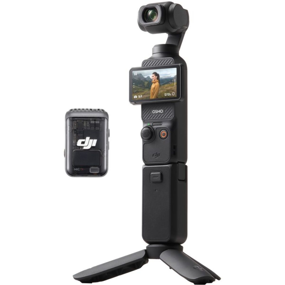 Dthtji Caméra sport DJI Osmo Pocket 3 Creator Combo