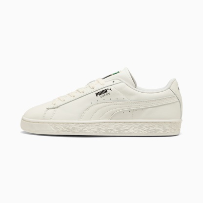 Sneakers Suede Unisexe - Warm White-Archive Green