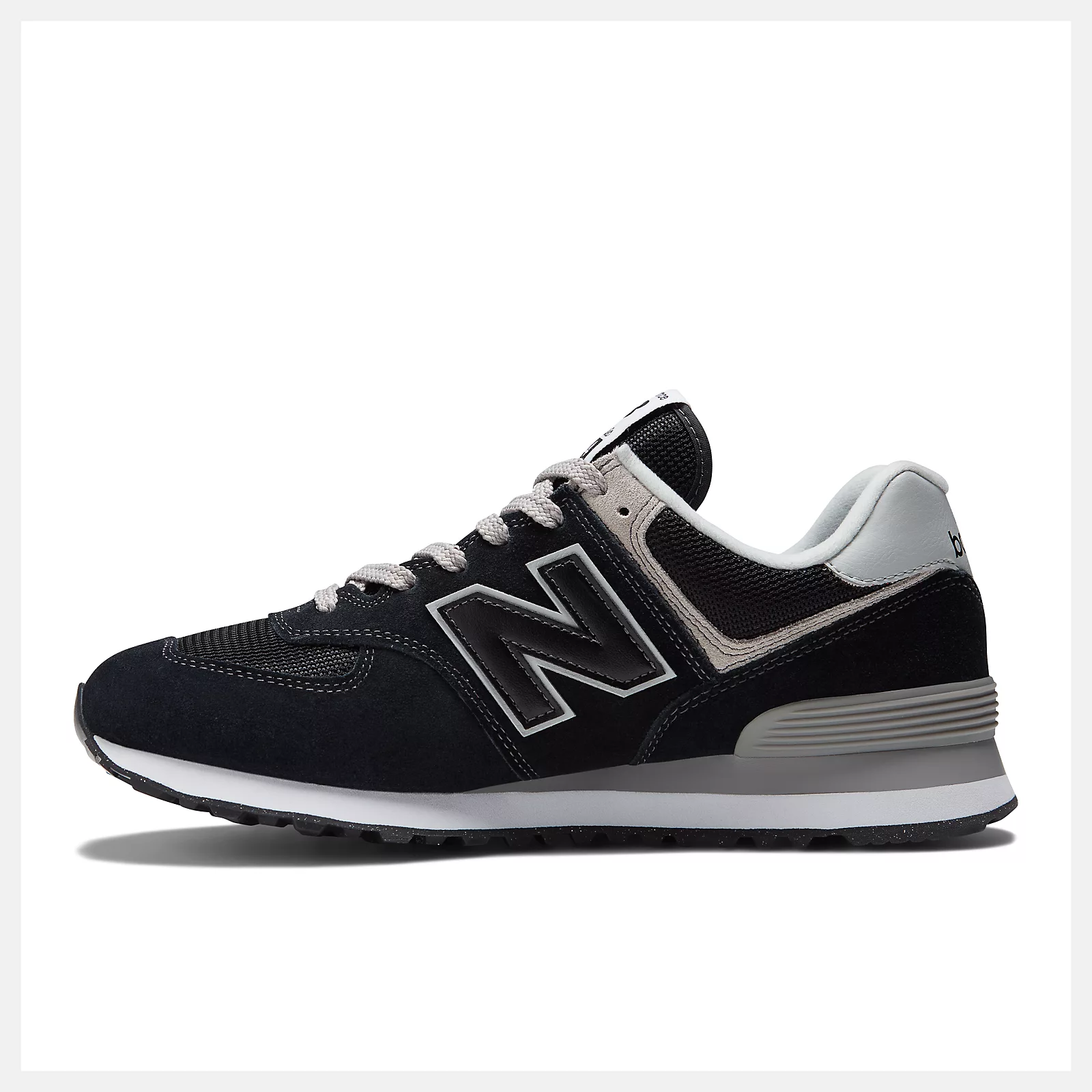 New Balance 574 Core ML574EVB BLACK with WHITE