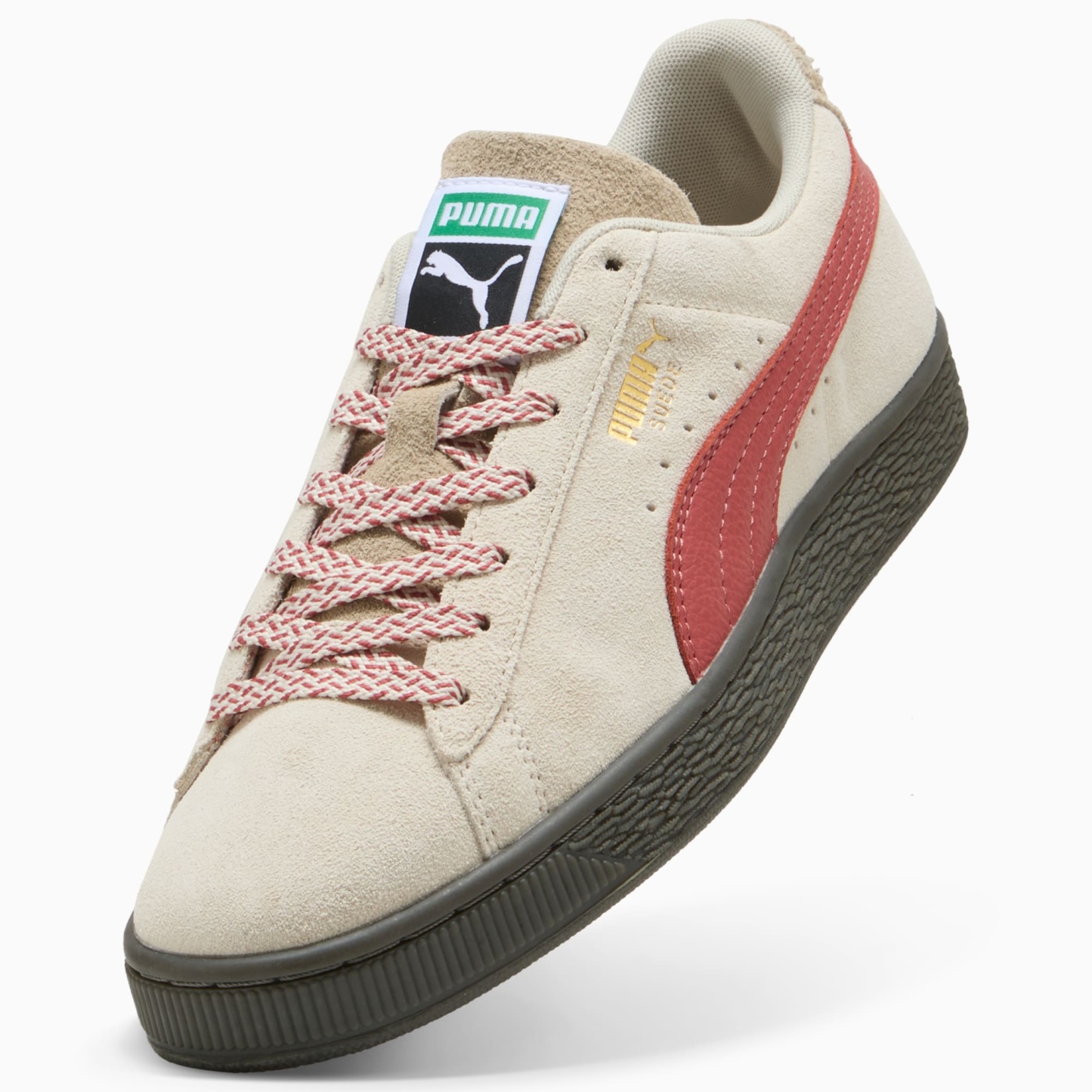 Sneakers Suede Fuzzy Unisexe - Alpine Snow-Gum