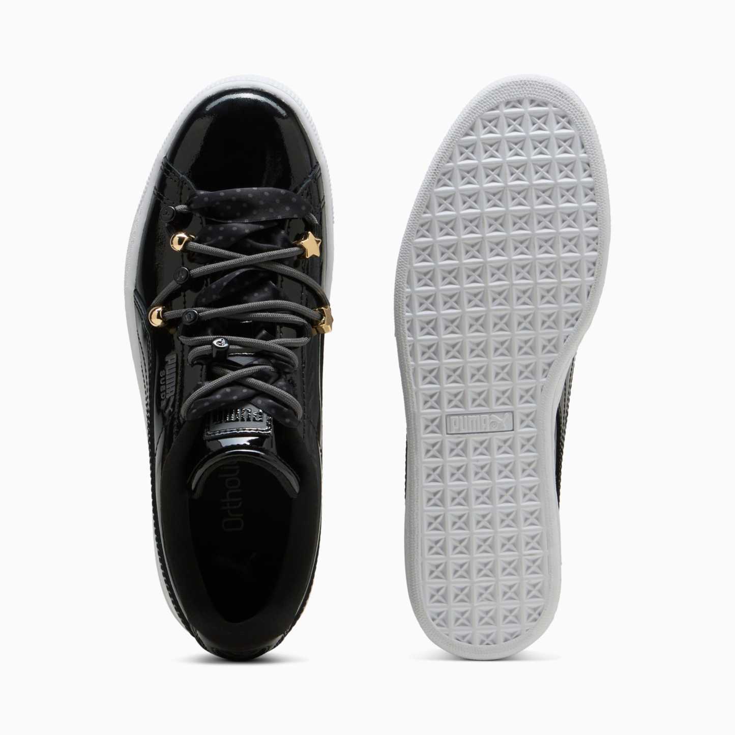 Sneakers Suede Bloom Patent Femme - PUMA Black-PUMA White