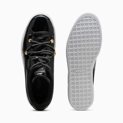 Sneakers Suede Bloom Patent Femme - PUMA Black-PUMA White