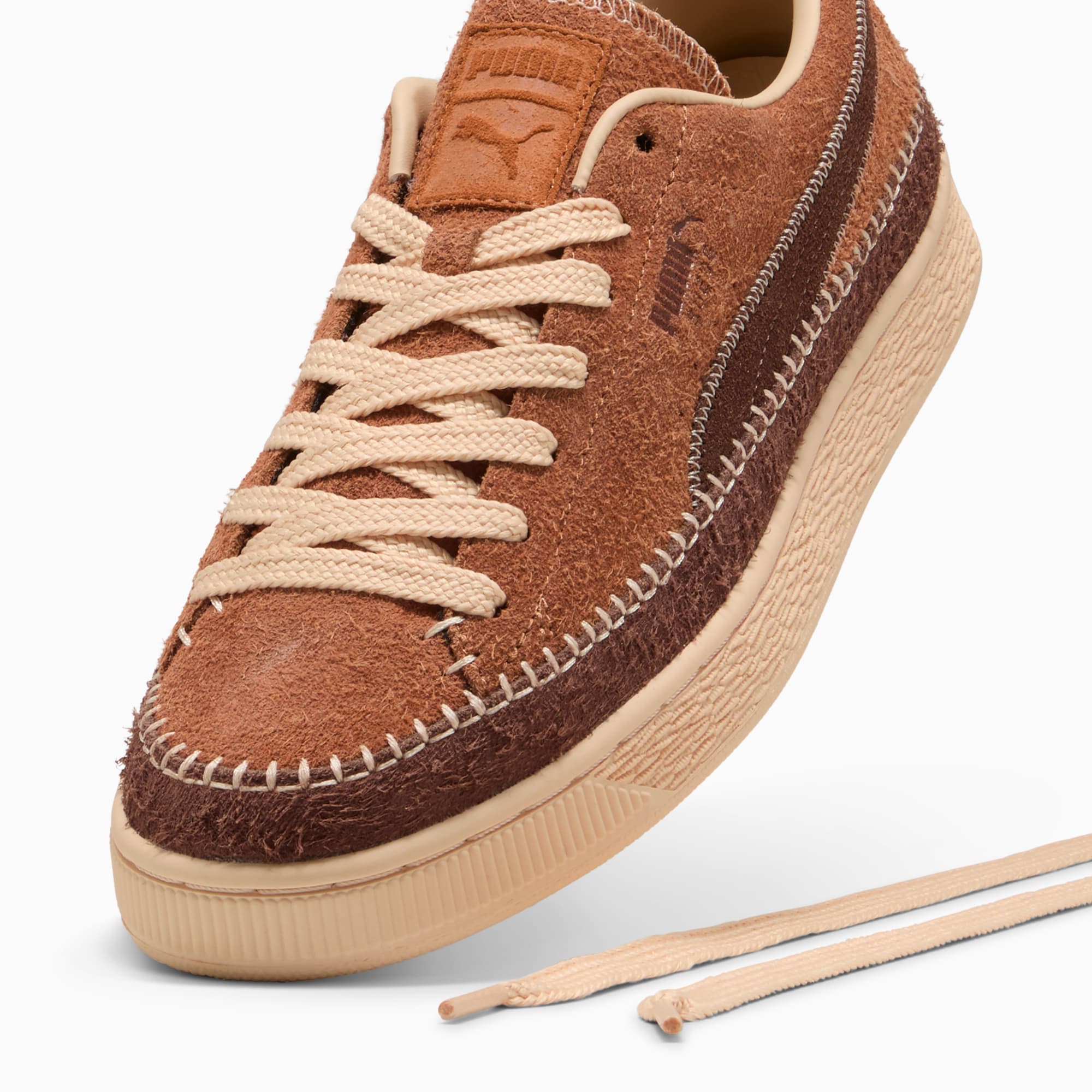 Sneakers Suede Moccasin Unisexe - Brandy-Chocotart