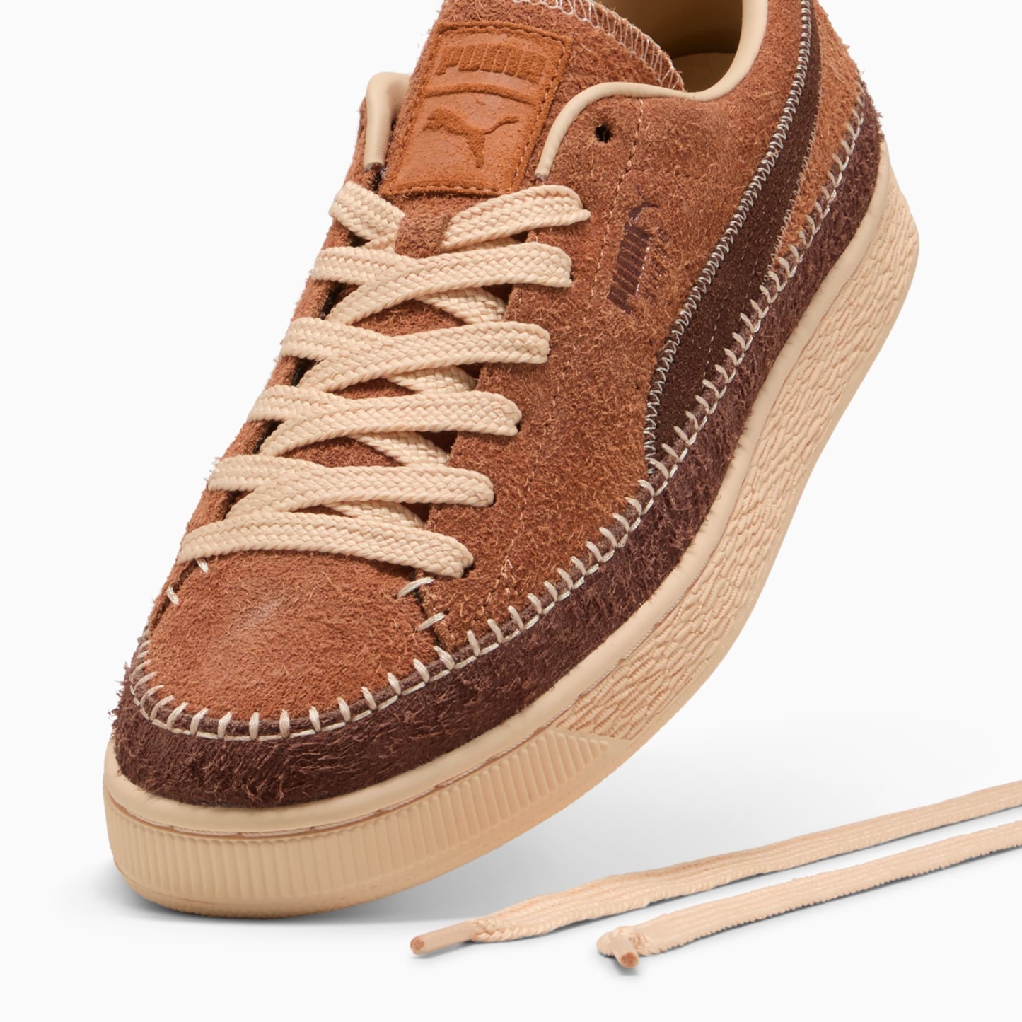 Sneakers Suede Moccasin Unisexe - Brandy-Chocotart