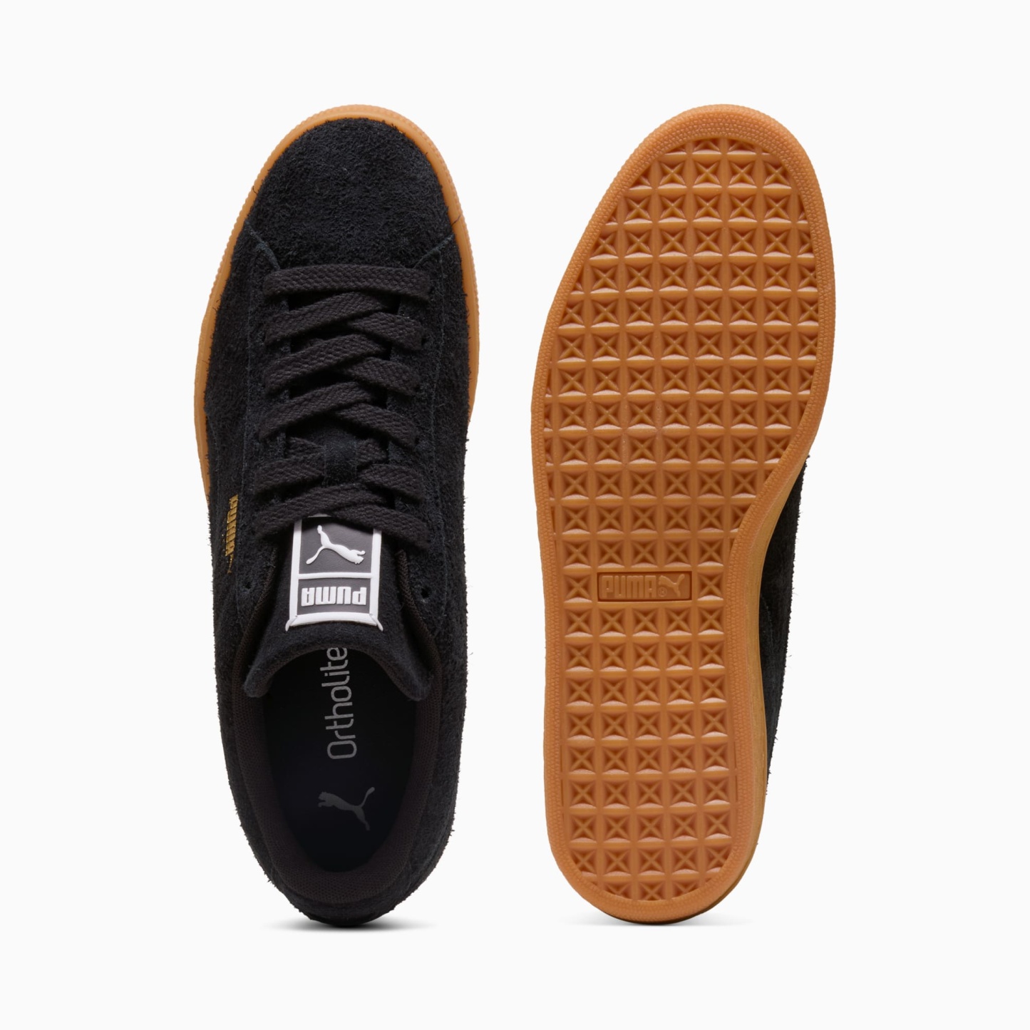 Sneakers Suede Forever Unisexe - PUMA Black-Gold
