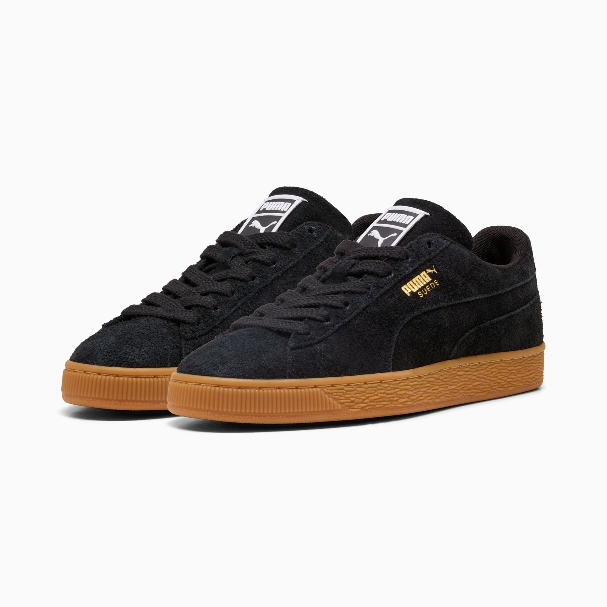 Sneakers Suede Forever Unisexe - PUMA Black-Gold