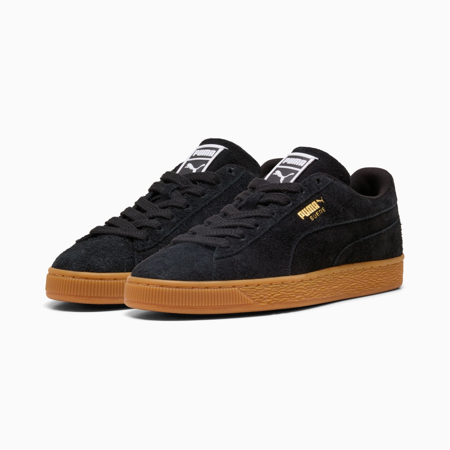 Sneakers Suede Forever Unisexe - PUMA Black-Gold