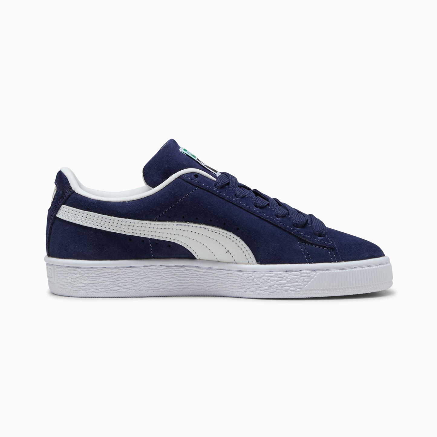 Baskets Suede Classic Enfant et Adolescent - PUMA Navy-PUMA White