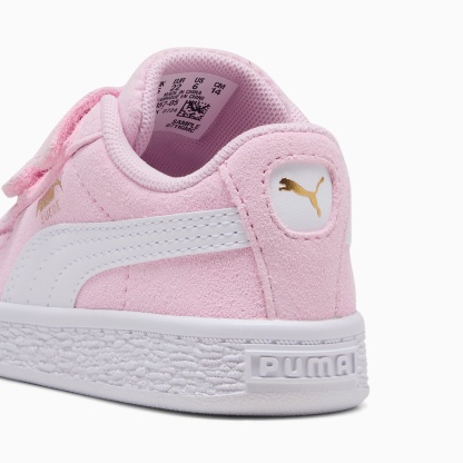 Baskets Suede Classic Bébé - Pink Lady-PUMA White