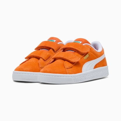 Sneakers Suede Classics Enfant - Cayenne Pepper-PUMA White