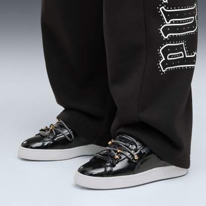 Sneakers Suede Bloom Patent Femme - PUMA Black-PUMA White