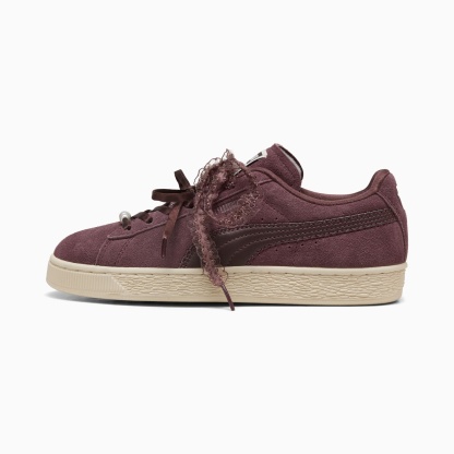 Sneakers Suede Bloom Femme - Rich Cocoa-Chocolate Fondue