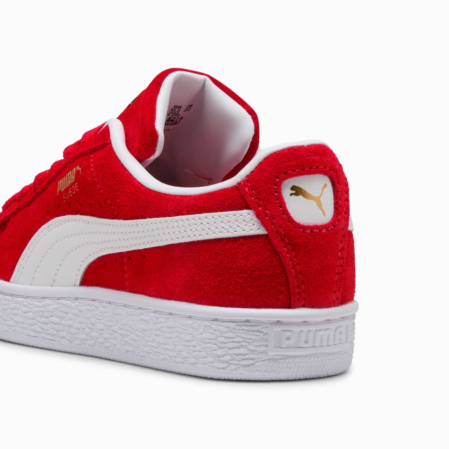 Baskets Suede Classic Enfant et Adolescent - For All Time Red-PUMA White