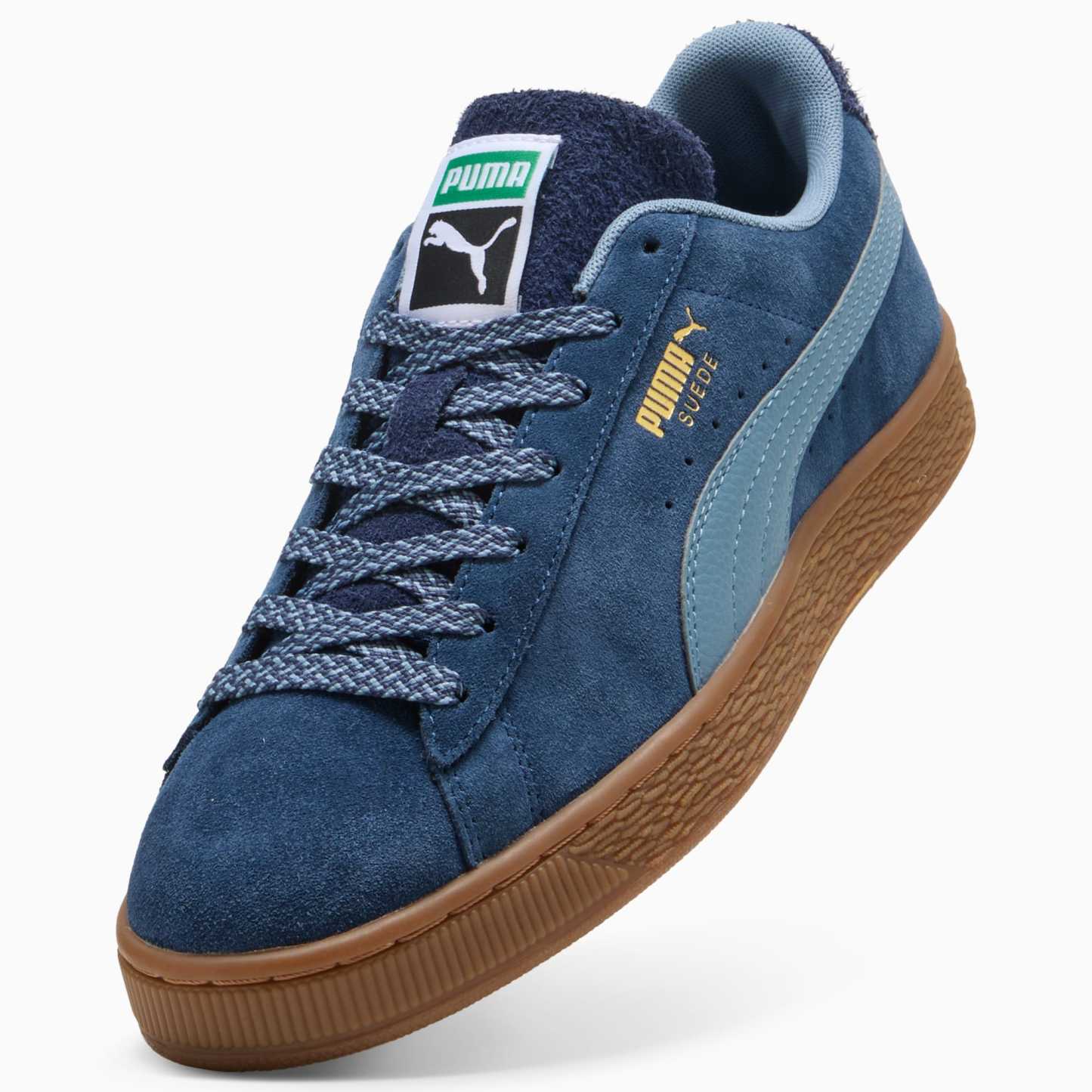 Sneakers Suede Fuzzy Unisexe - Persian Blue-Gum