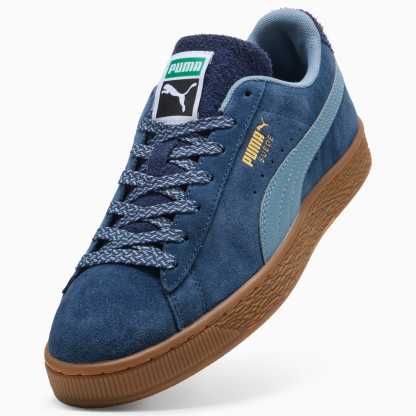 Sneakers Suede Fuzzy Unisexe - Persian Blue-Gum