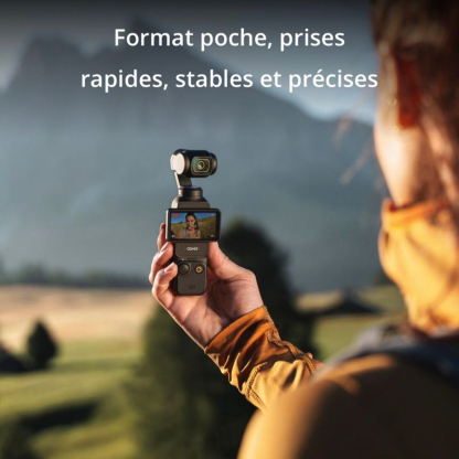 Dthtji Caméra sport DJI Osmo Pocket 3 Creator Combo