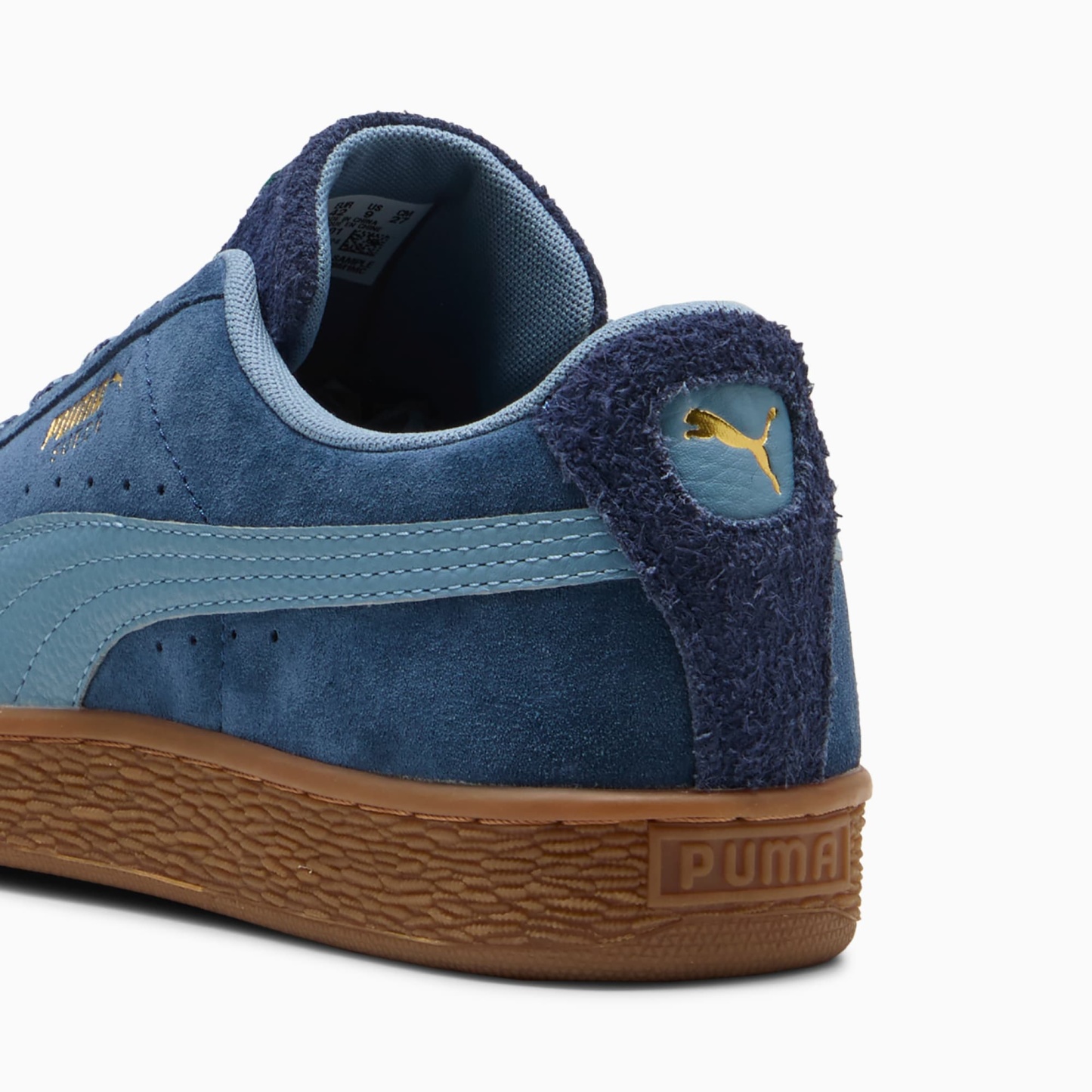 Sneakers Suede Fuzzy Unisexe - Persian Blue-Gum