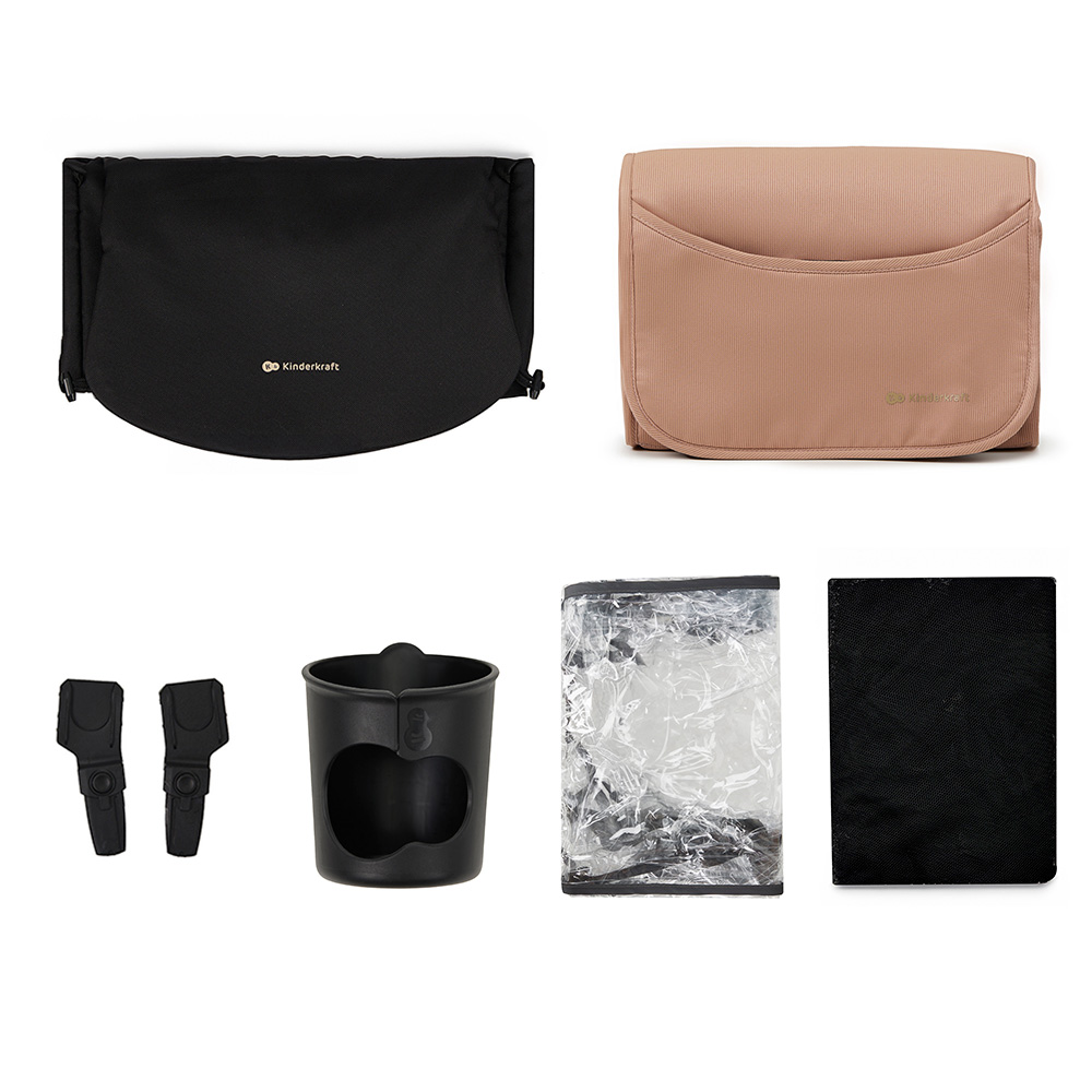 Un ensemble complet d'accessoires