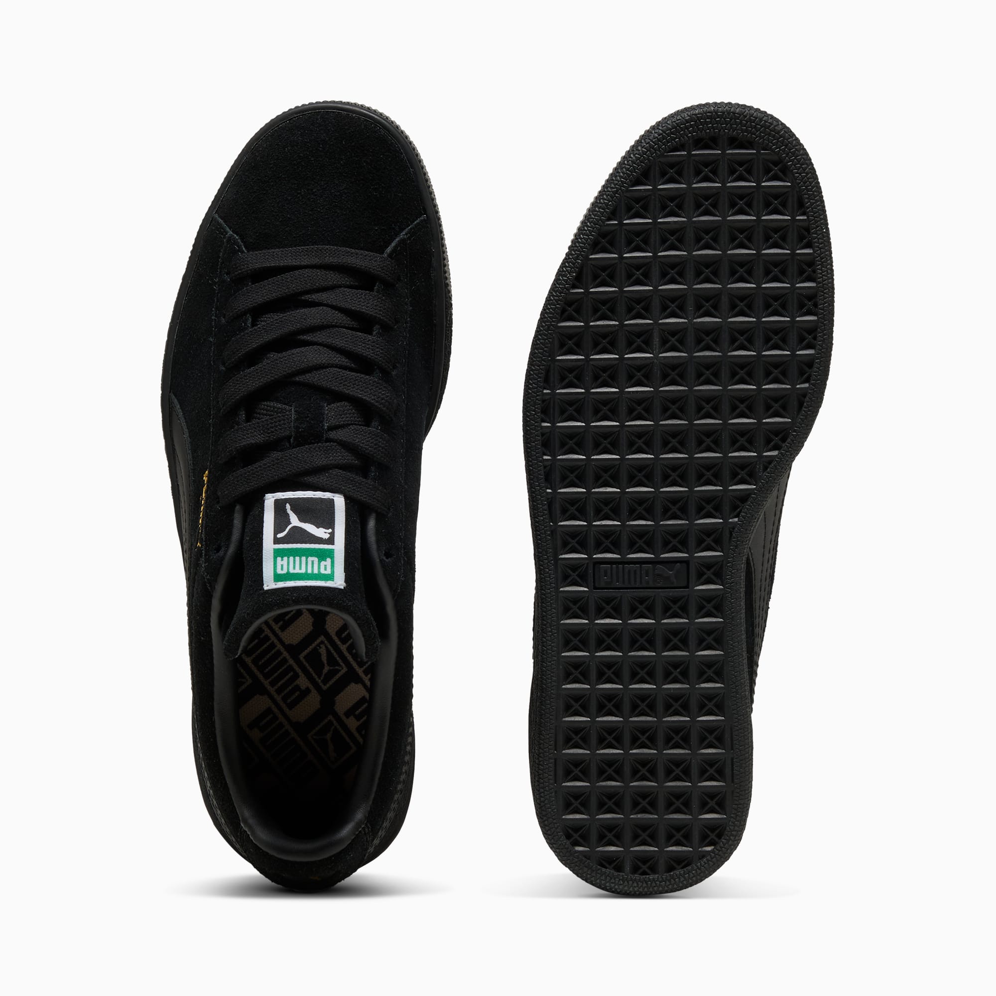 Baskets Suede Classic Enfant et Adolescent - PUMA Black-PUMA Black
