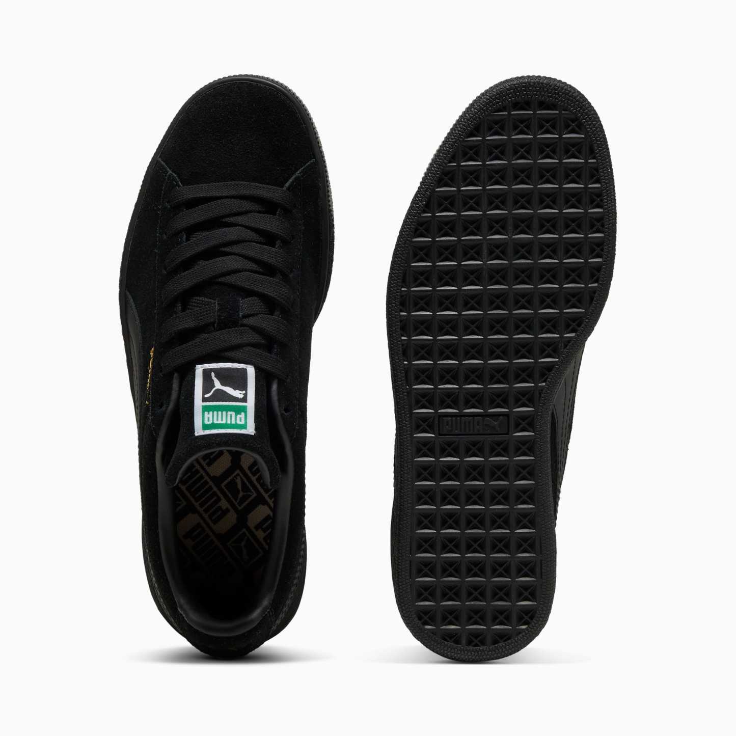 Baskets Suede Classic Enfant et Adolescent - PUMA Black-PUMA Black