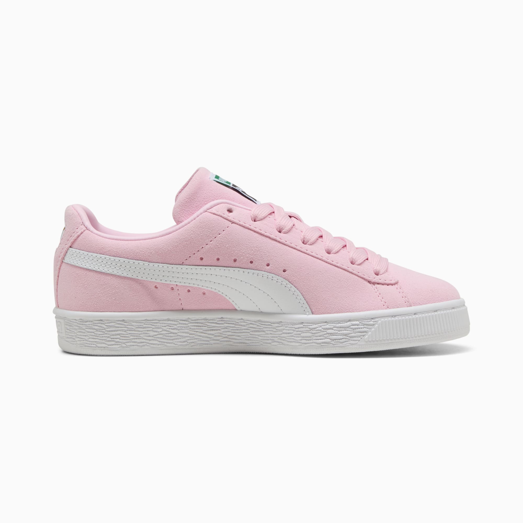 Baskets Suede Classic Enfant et Adolescent - Pink Lady-PUMA White