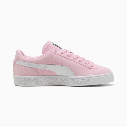 Baskets Suede Classic Enfant et Adolescent - Pink Lady-PUMA White