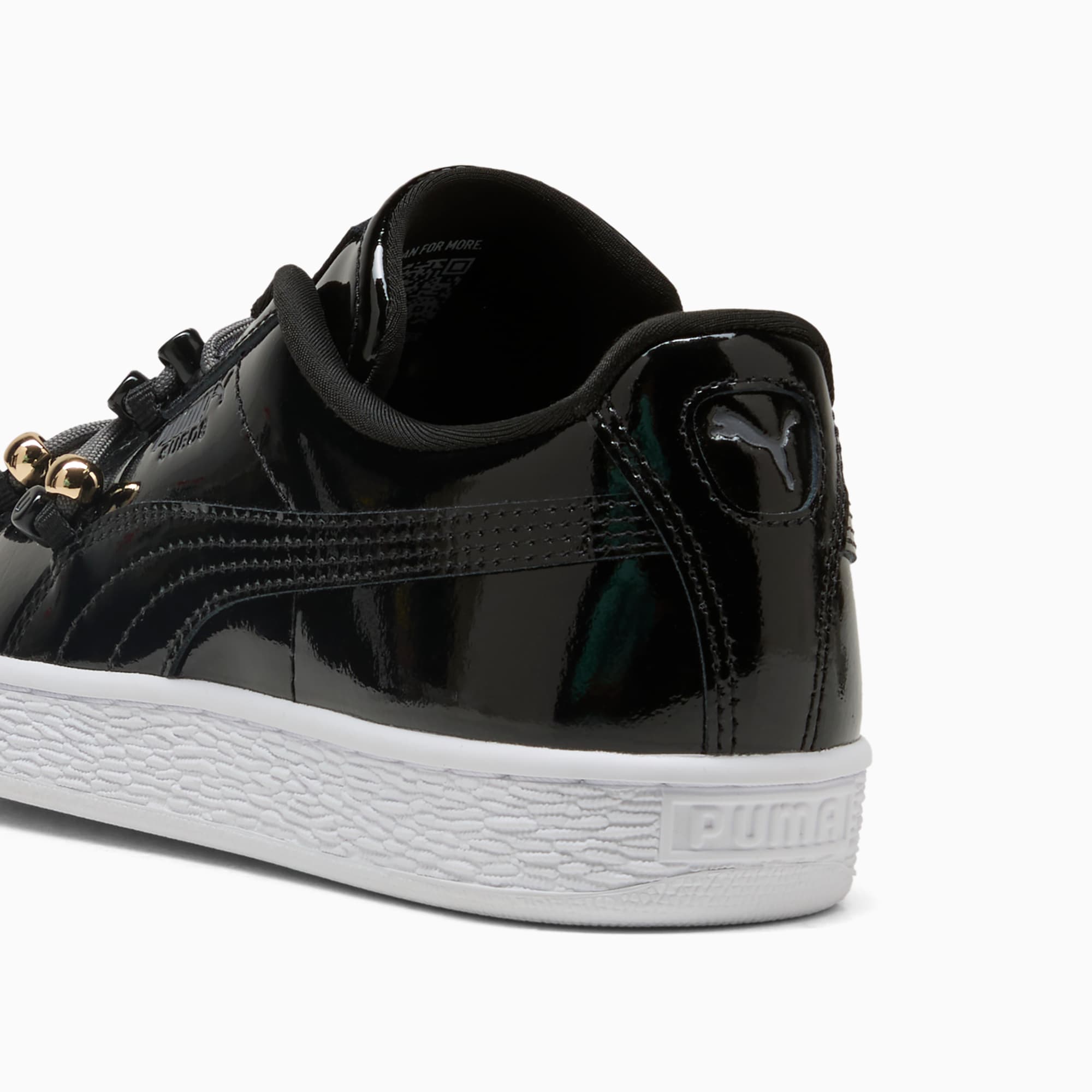 Sneakers Suede Bloom Patent Femme - PUMA Black-PUMA White