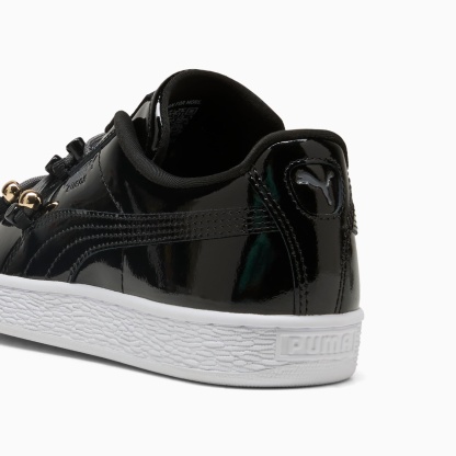 Sneakers Suede Bloom Patent Femme - PUMA Black-PUMA White