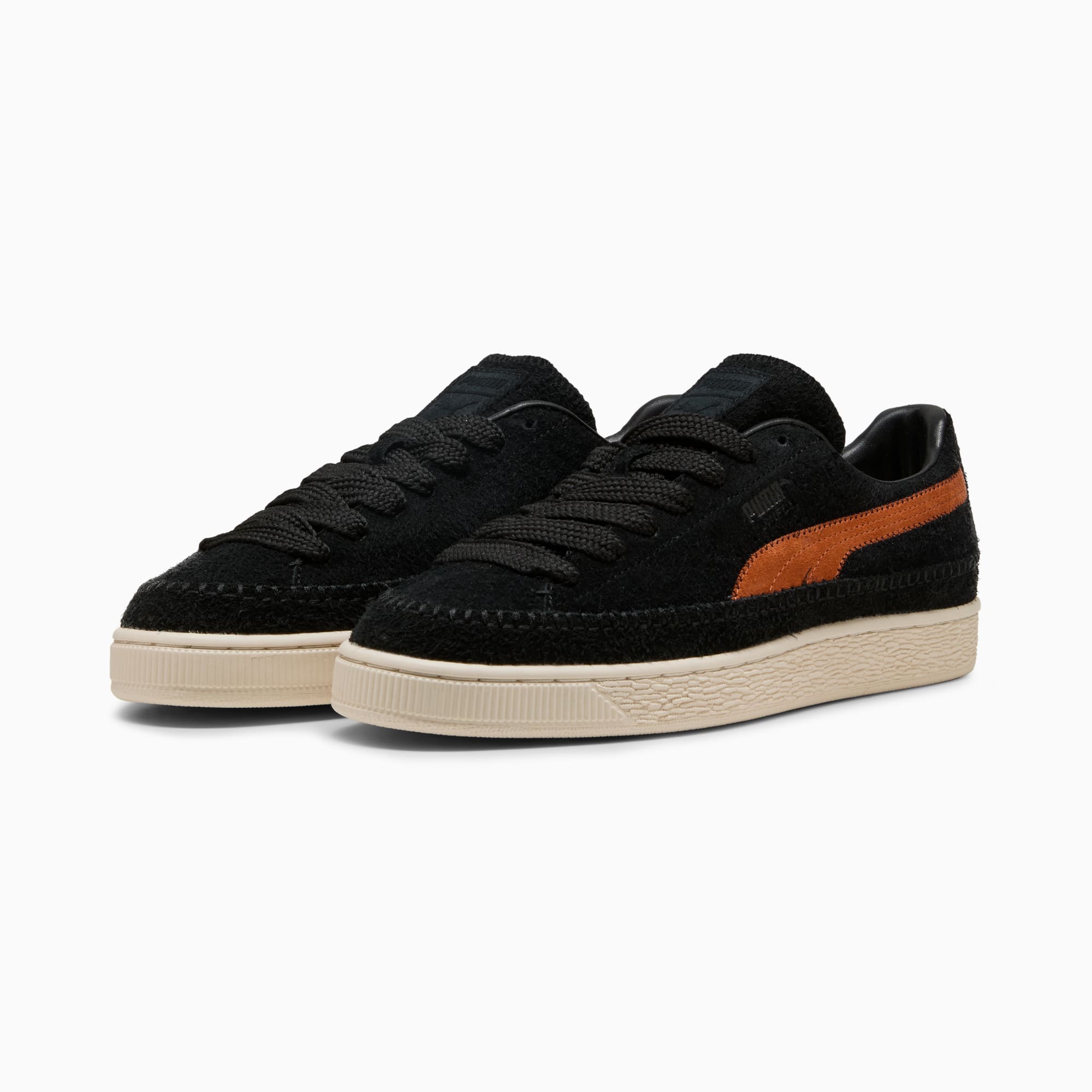 Sneakers Suede Moccasin Unisexe - PUMA Black-Brandy