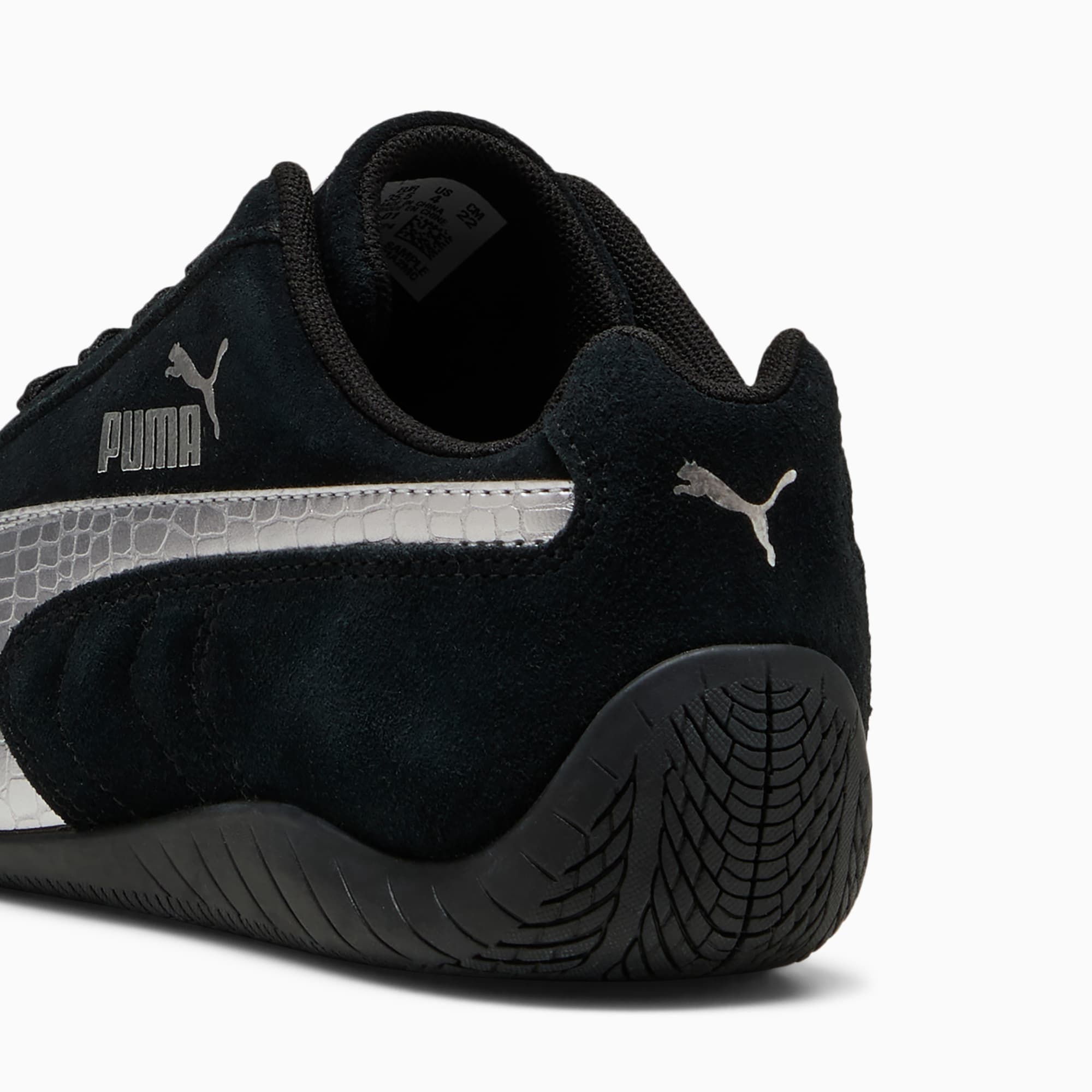 Sneakers Speedcat Metallic Safari Enfant et Adolescent - PUMA Black-PUMA Silver