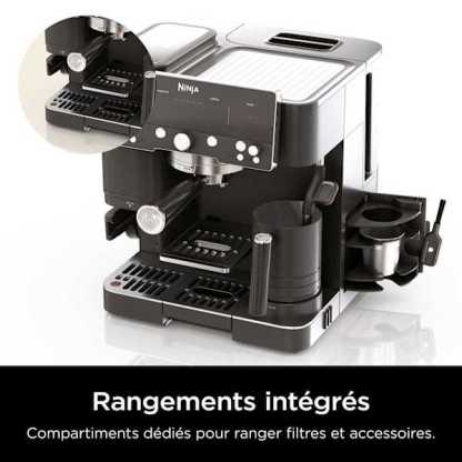 Machine Espresso Ninja Luxe Café Premier Noire ES601EUBK