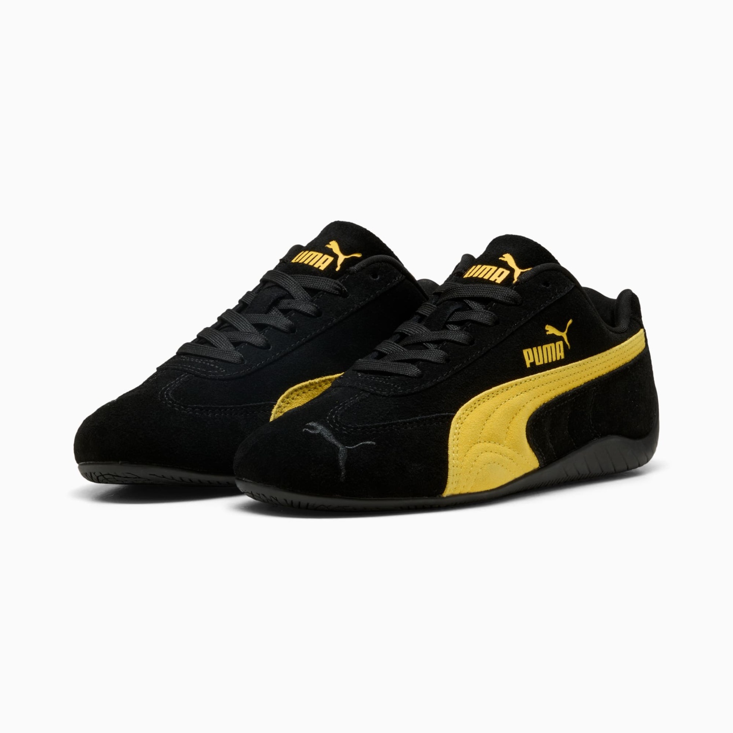 Sneakers Speedcat Enfant et Adolescent - PUMA Black-Pelé Yellow