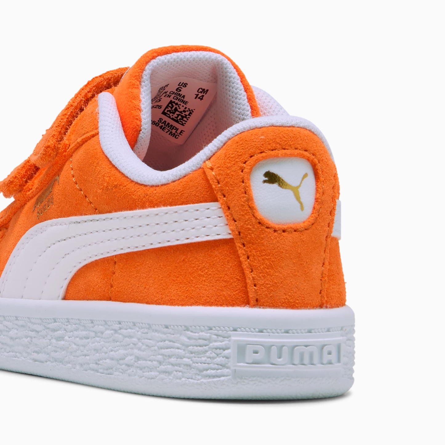 Baskets Suede Classic Bébé - Cayenne Pepper-PUMA White
