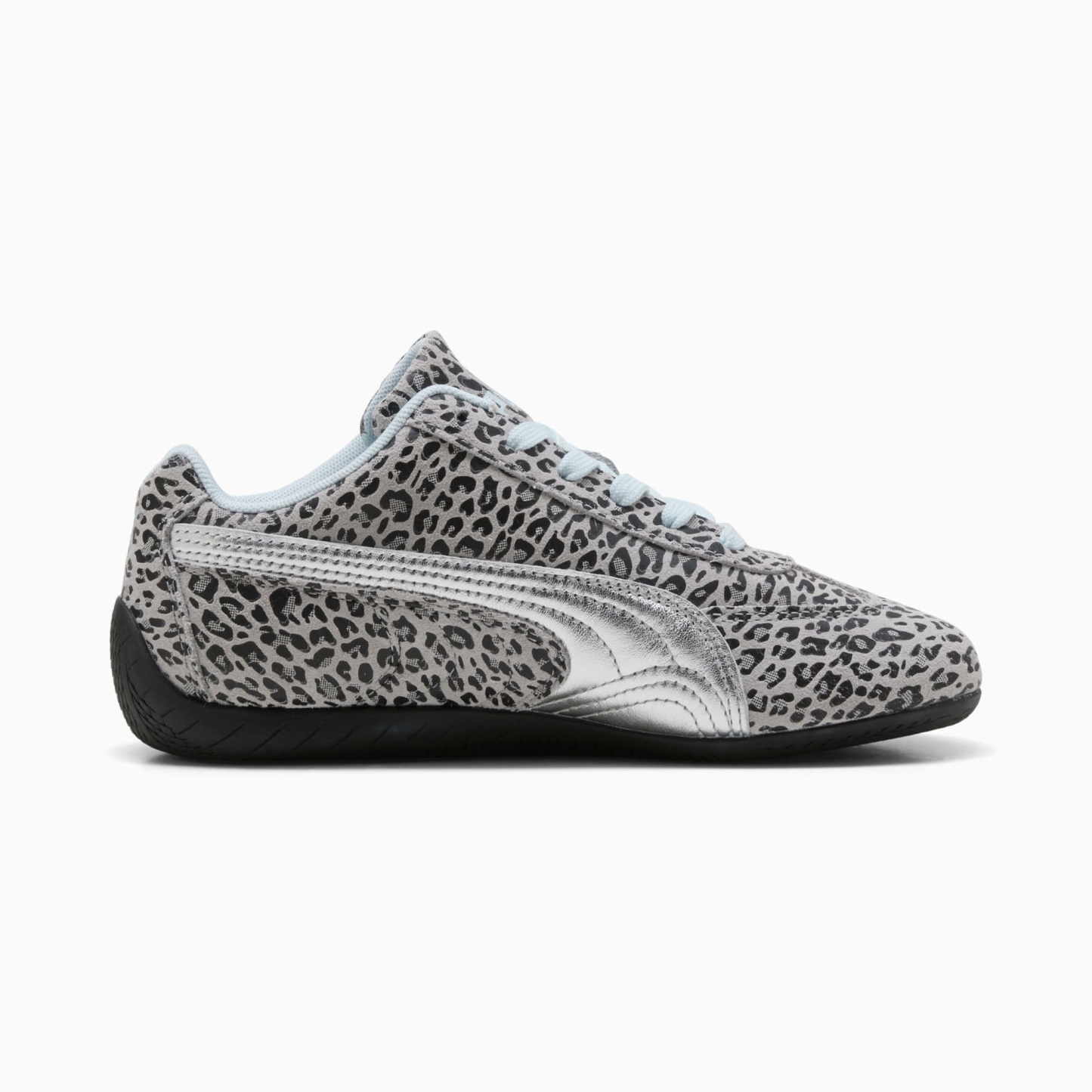 Sneakers Speedcat LeoGirl Enfant et Adolescent - Gray Echo-PUMA Silver