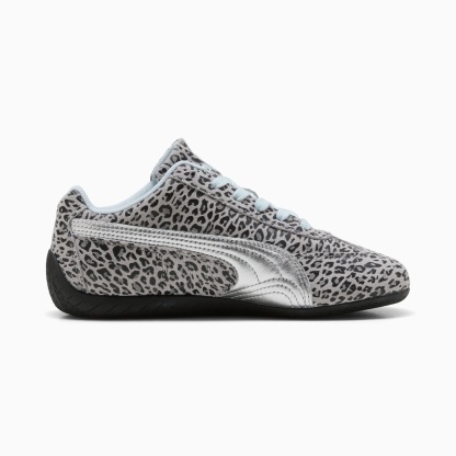 Sneakers Speedcat LeoGirl Enfant et Adolescent - Gray Echo-PUMA Silver