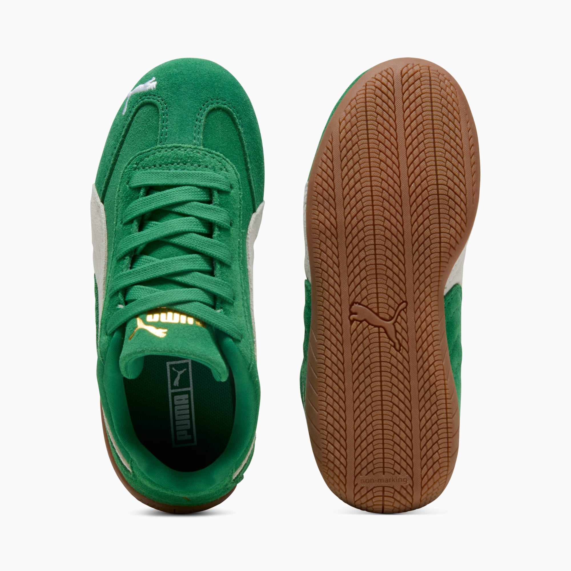 Sneakers Speedcat Enfant - Archive Green-PUMA White