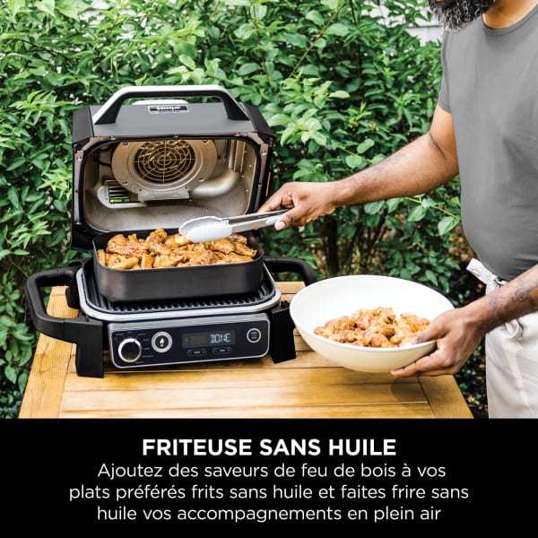 Barbecue électrique & Fumoir Ninthtja Woodfire OG701EU