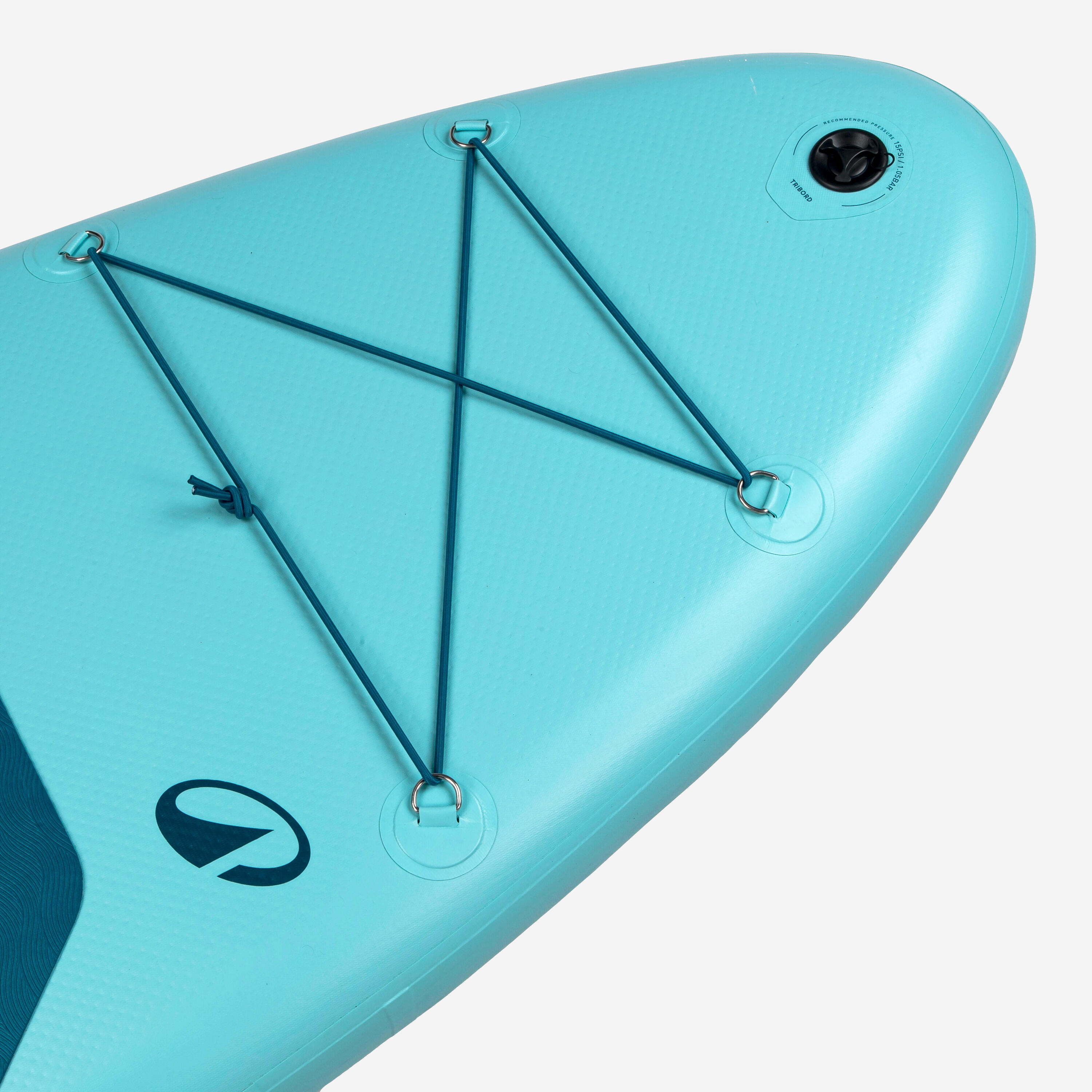 DECATHLON Pack Stand up paddle gonflable 10'6 ,1 ou 2 personnes (jusqu'à 130 kg)- 100 Bleu
