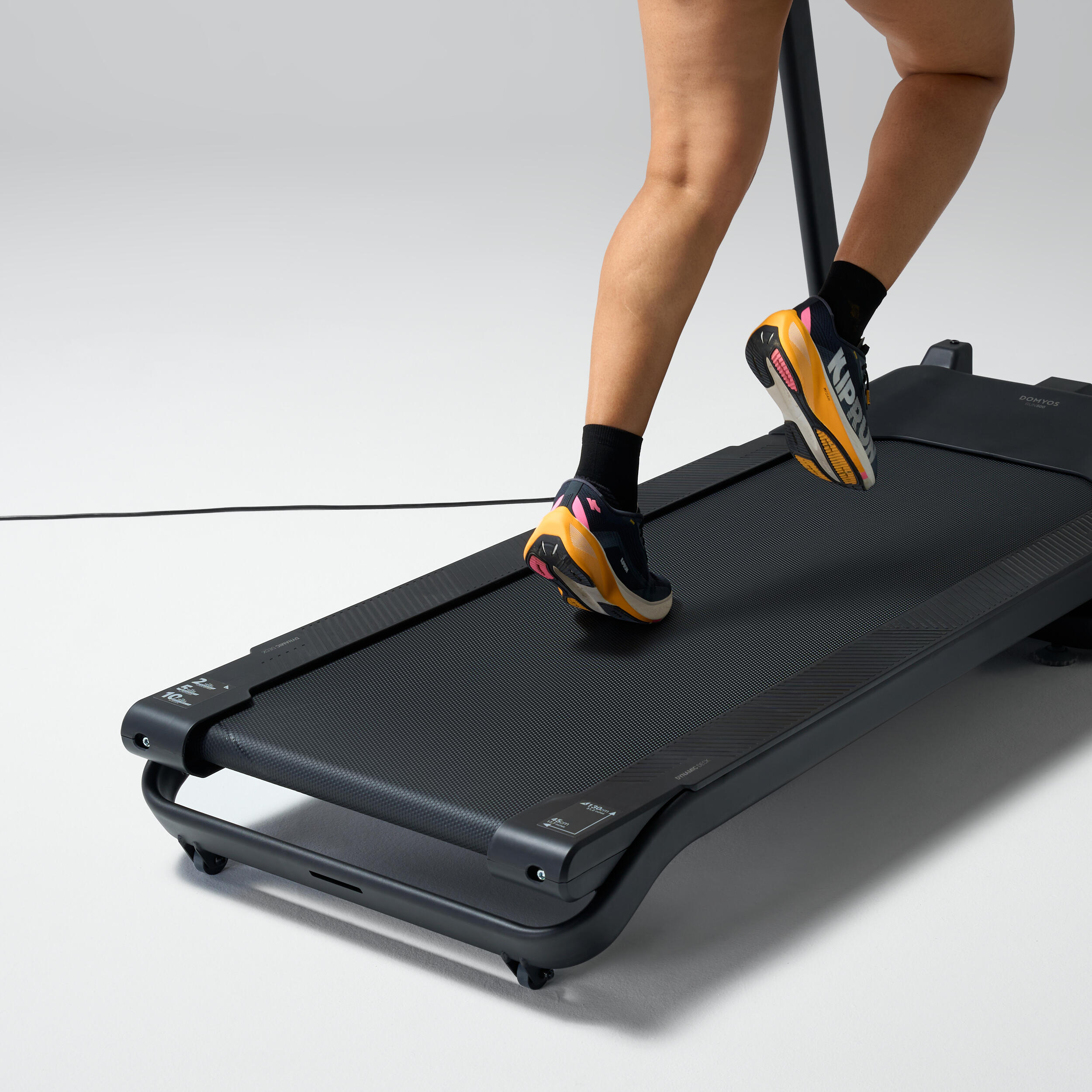 DOMthtYOS Tapis de course pliable 16km/h, RUN500 garanti par Dethtcathlon