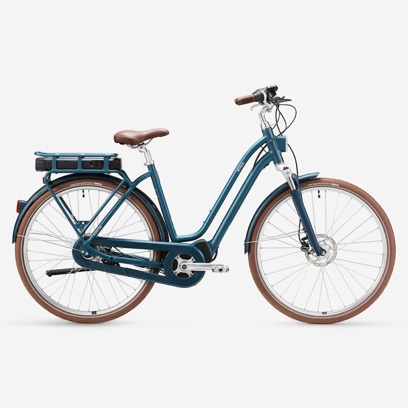 Vélo de ville électrique Elops 920 E connect LF bleu canard