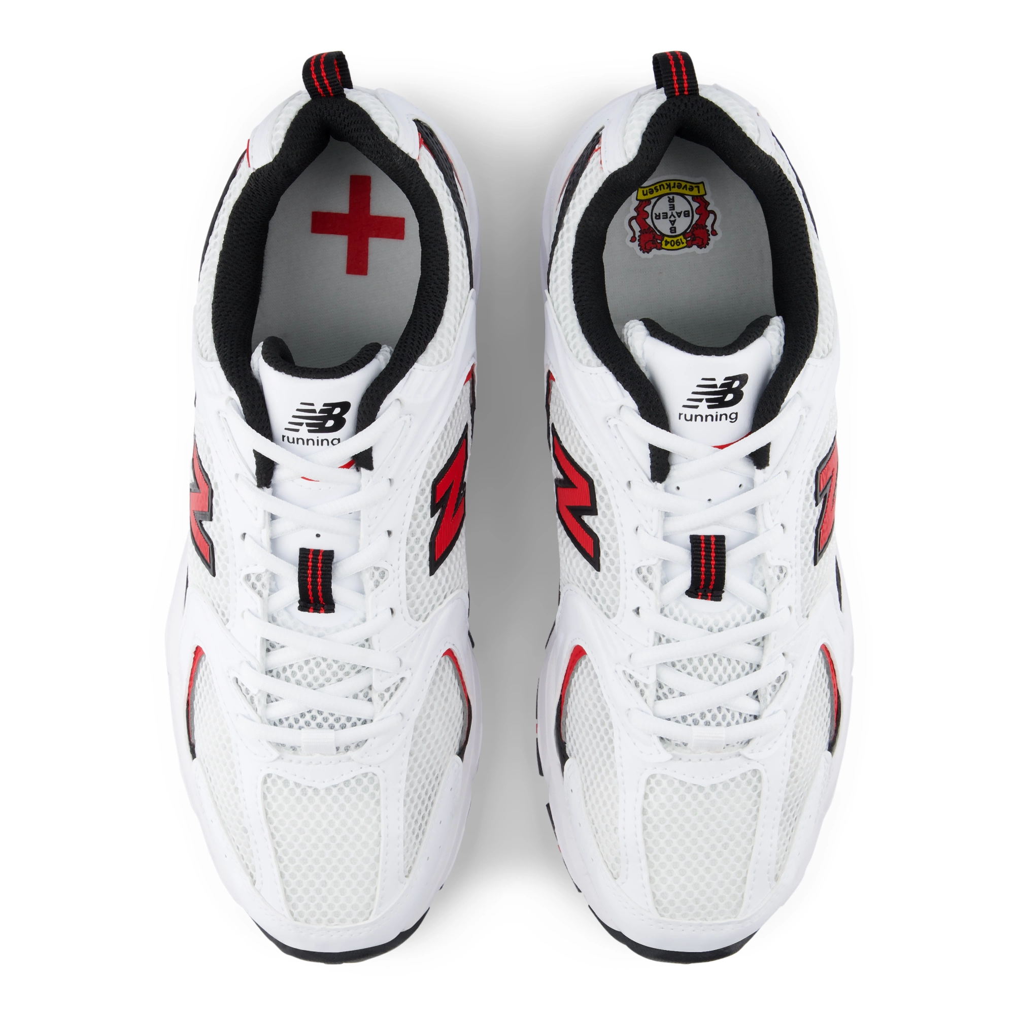 New Balance 530 Blanco / Negro · Bayer Leverkusen U5304I2