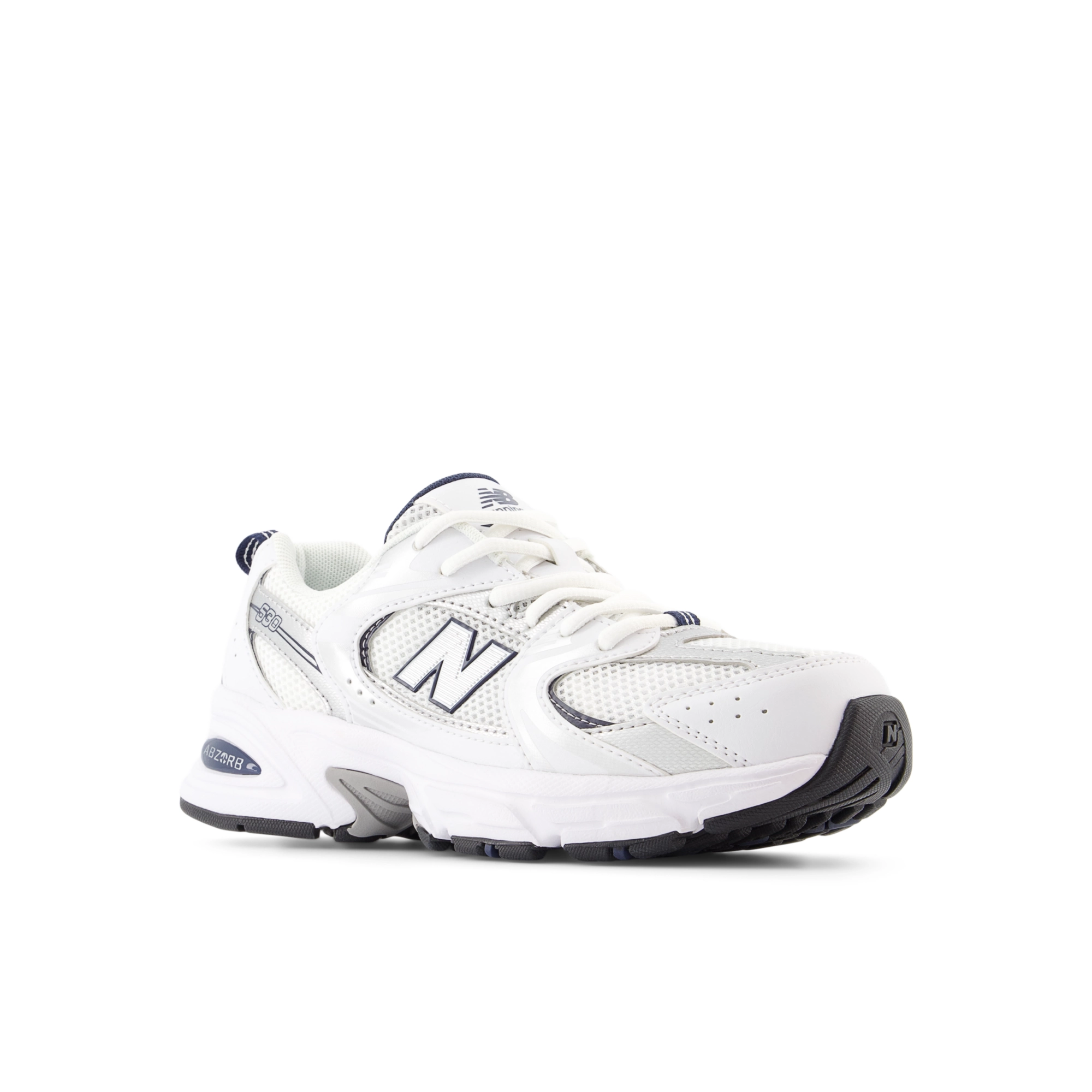 New Balance 530 Lace Blanco / Índigo natural / Plata metalizada GR530SB1