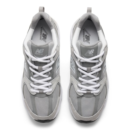 New Balance 530 Gris lluvia / Gris sombra / Plata metalizada MR530CK