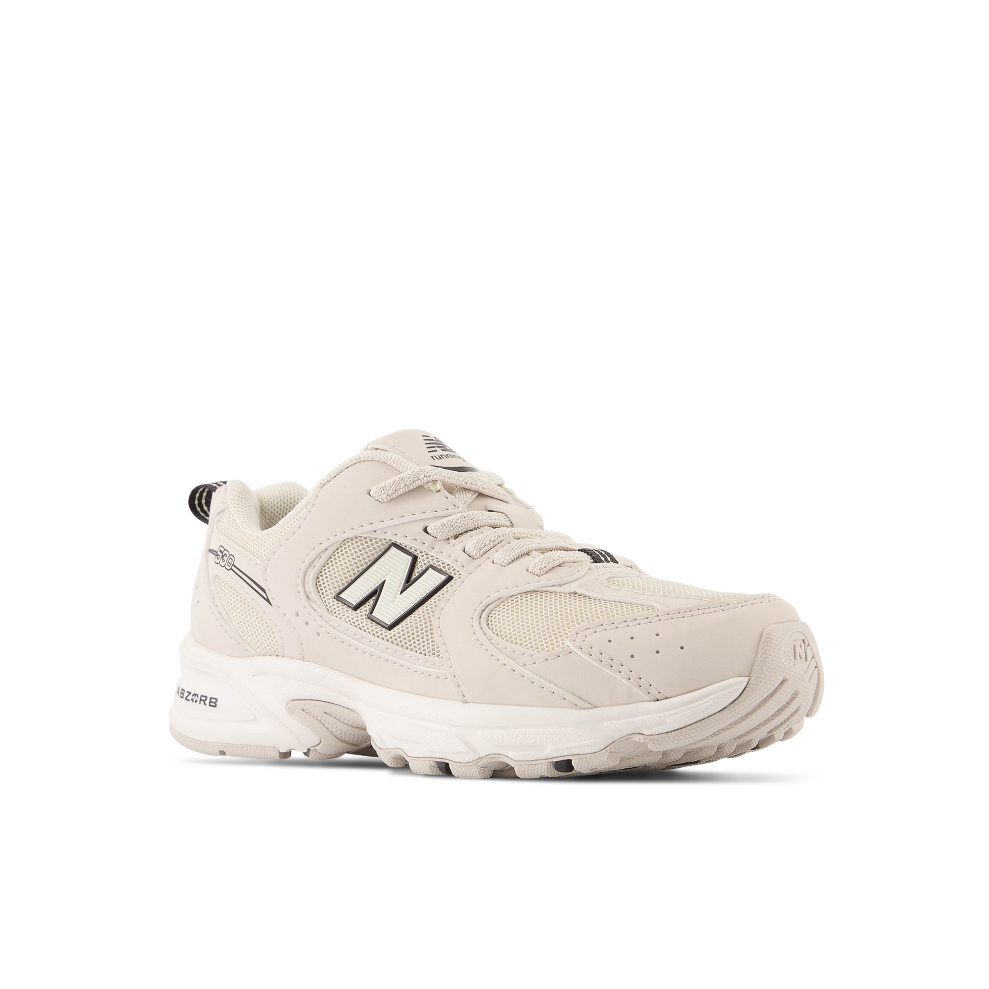 New Balance 530 Bungee Lace Crema / Gris oscuro PZ530SC1
