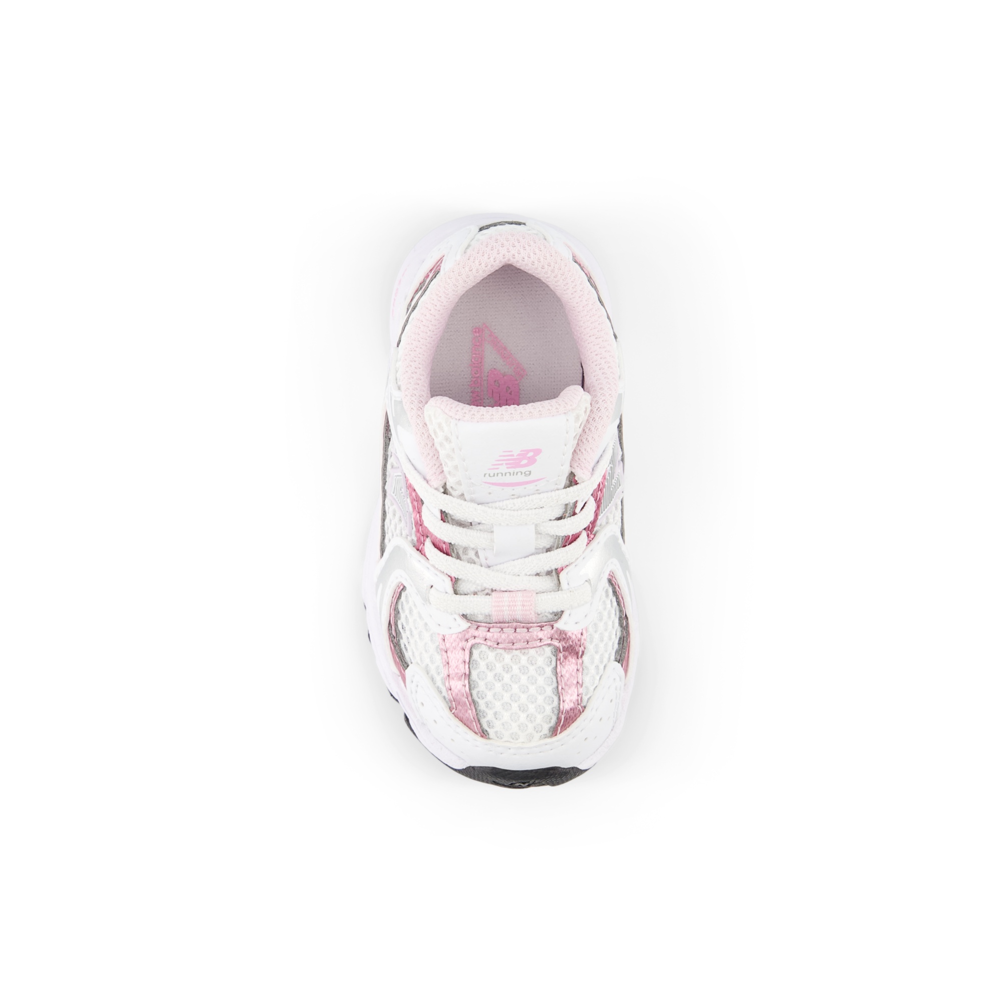 New Balance 530 Bungee Lace Blanco / Rosa claro IZ530RK