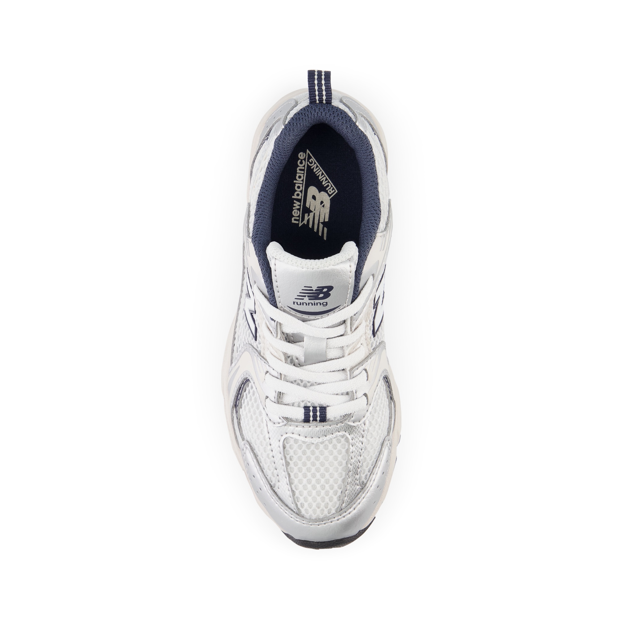 New Balance 530 Bungee Lace Gris niebla / Gris nube / Azul marino PZ530KA