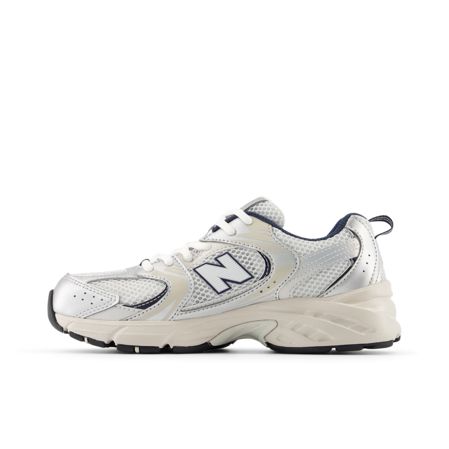 New Balance 530 Lace Gris niebla / Gris nube / Azul marino GR530KA