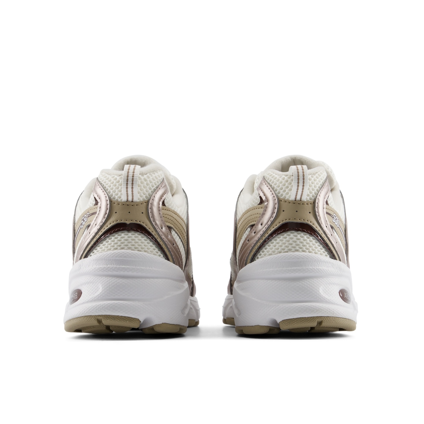 New Balance 530 Marrón oscuro / Beige piedra / Blanco sal U530SMG