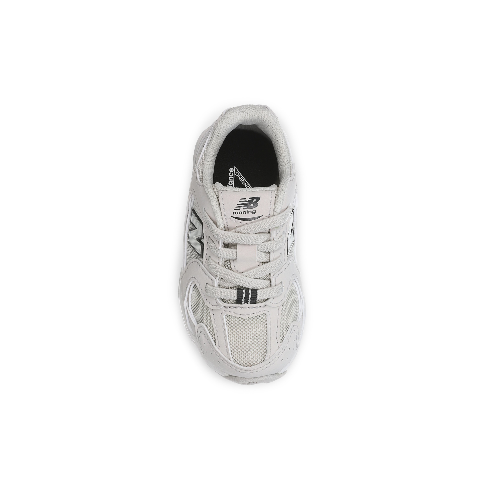 New Balance 530 Bungee Lace Crema / Gris oscuro IZ530SC1