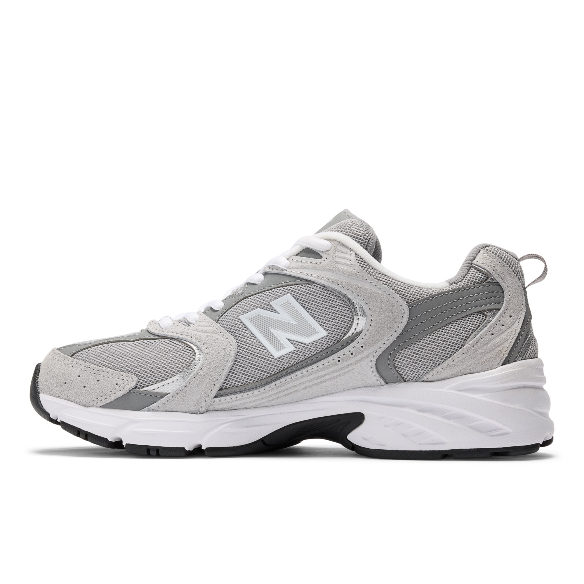 New Balance 530 Gris lluvia / Gris sombra / Plata metalizada MR530CK